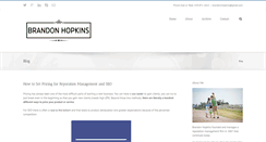Desktop Screenshot of brandon-hopkins.com
