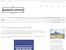 Tablet Screenshot of brandon-hopkins.com